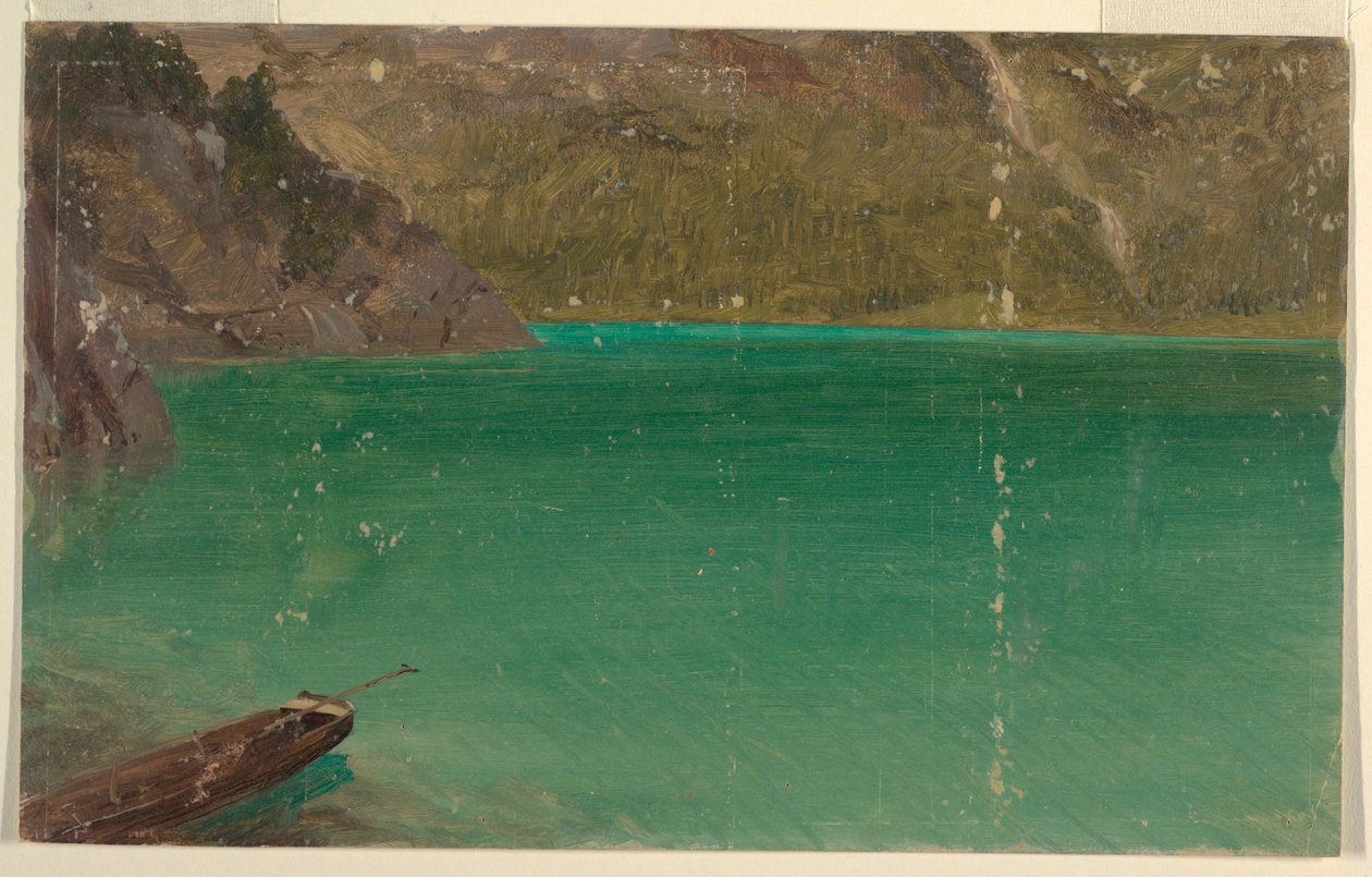 Alpenmeer (Beieren of Zwitserland) door Frederic Edwin Church