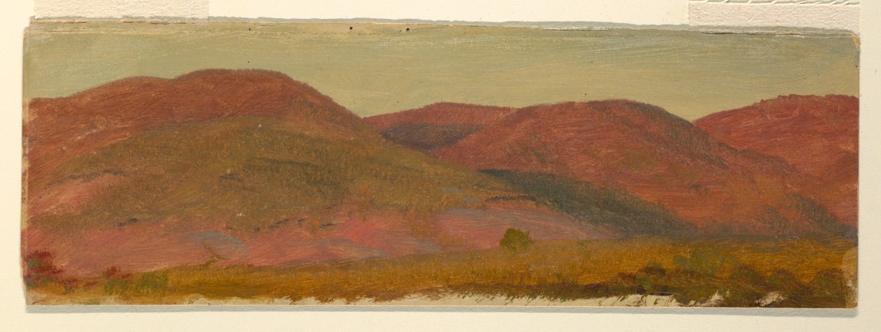 Herfstlandschap, Hudson Valley door Frederic Edwin Church