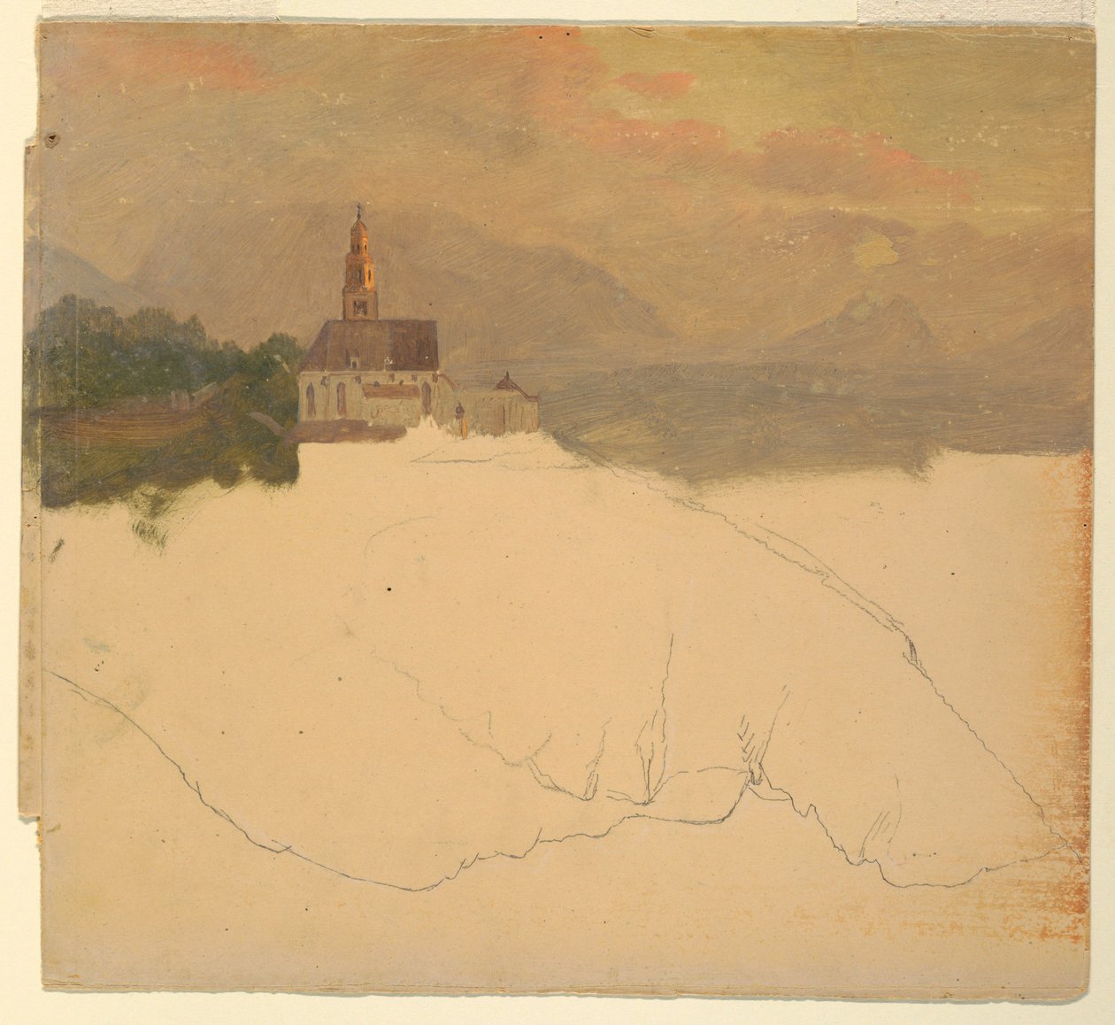 Beiers Landschap door Frederic Edwin Church