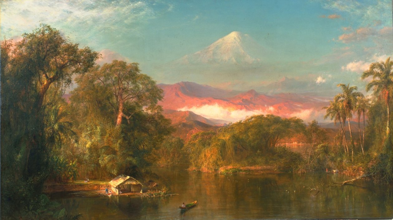 Chimborazo door Frederic Edwin Church