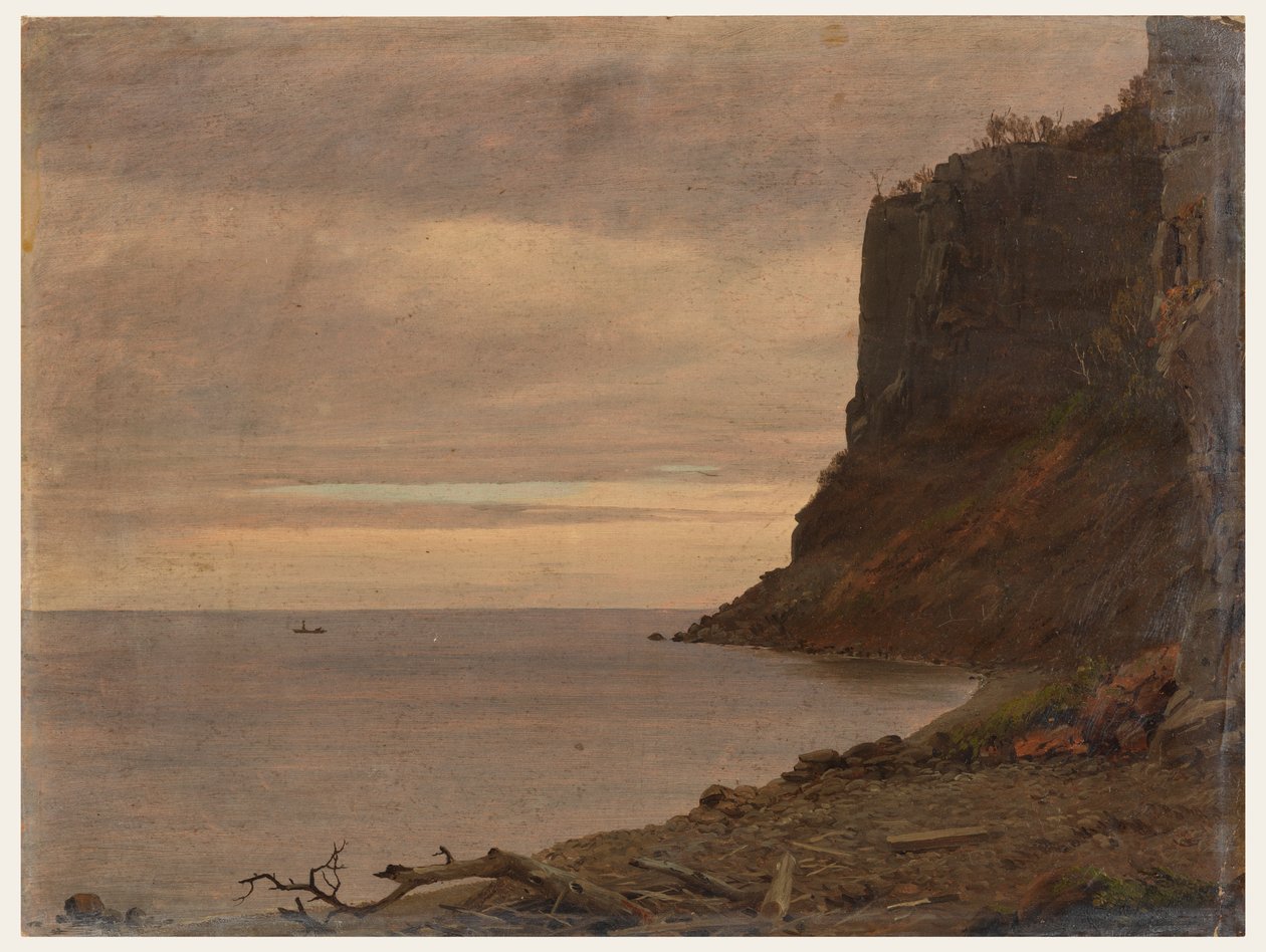 Kust van Grand Manan Island, Canada door Frederic Edwin Church