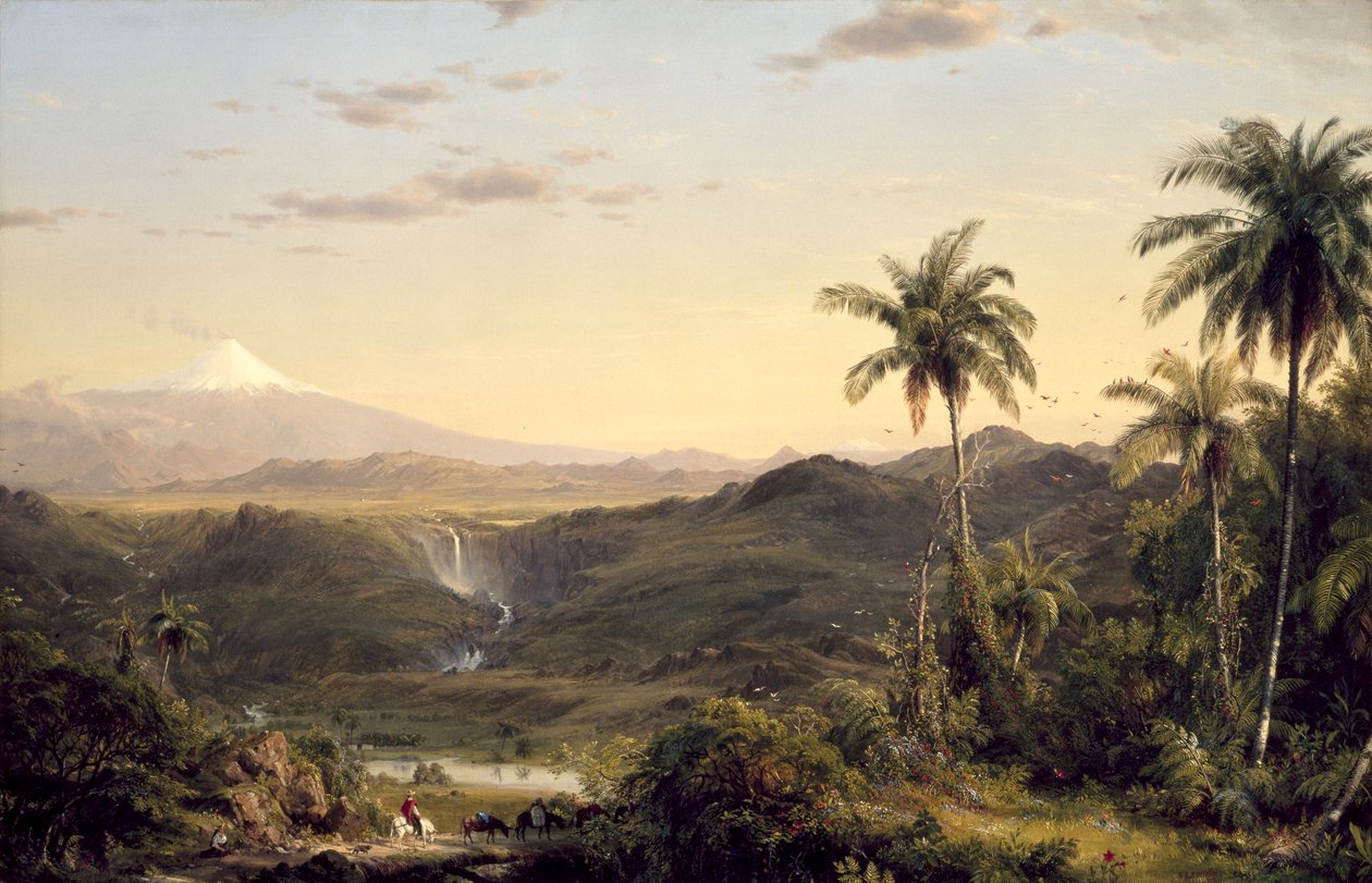 Cotopaxi door Frederic Edwin Church