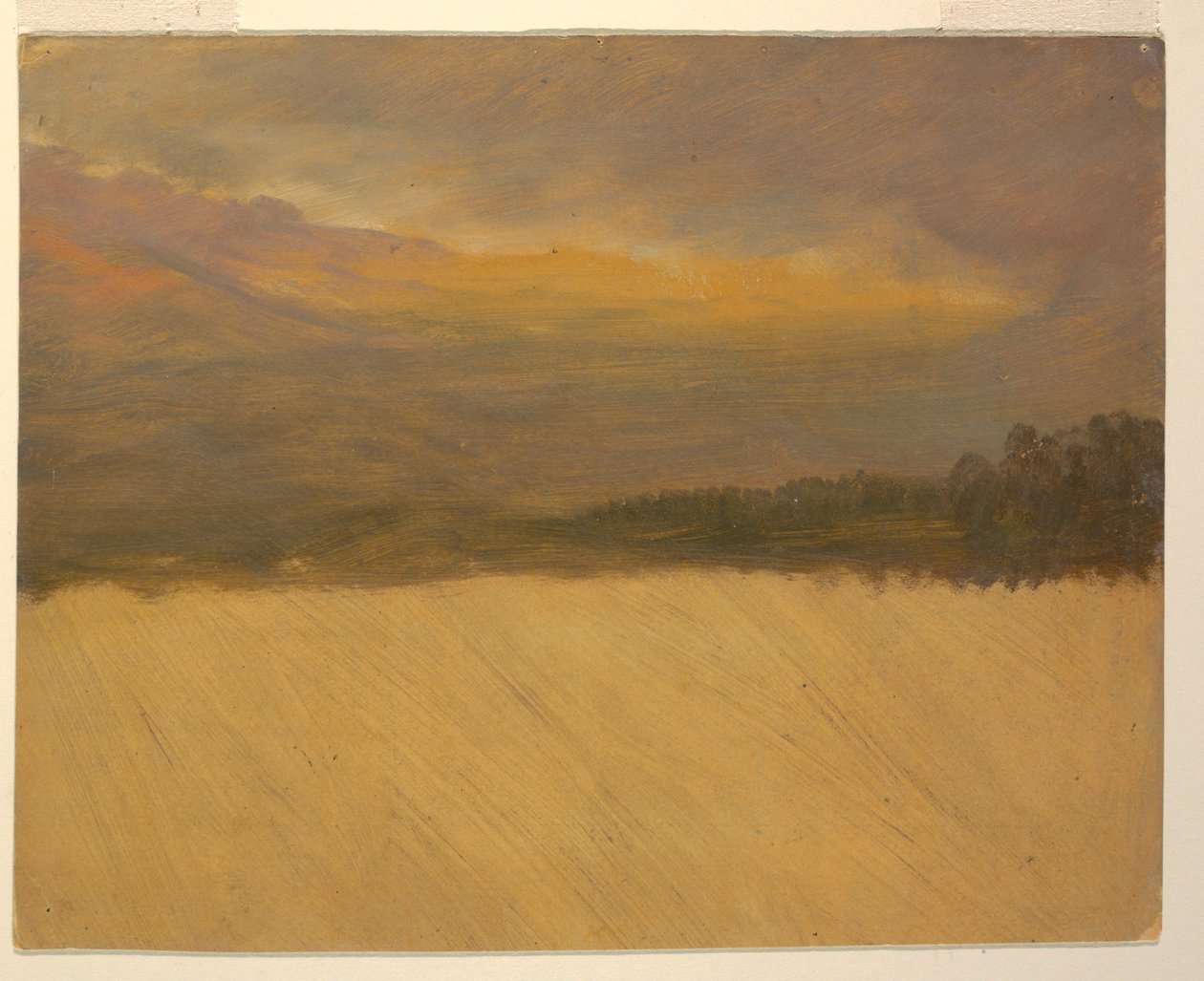 Tekening, Berglandschap, 1860-70 door Frederic Edwin Church