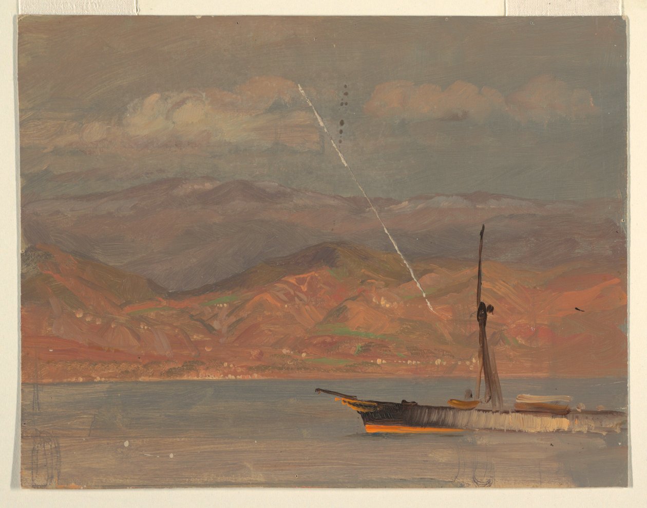 Italiaanse Kust, bij Straat van Messina door Frederic Edwin Church