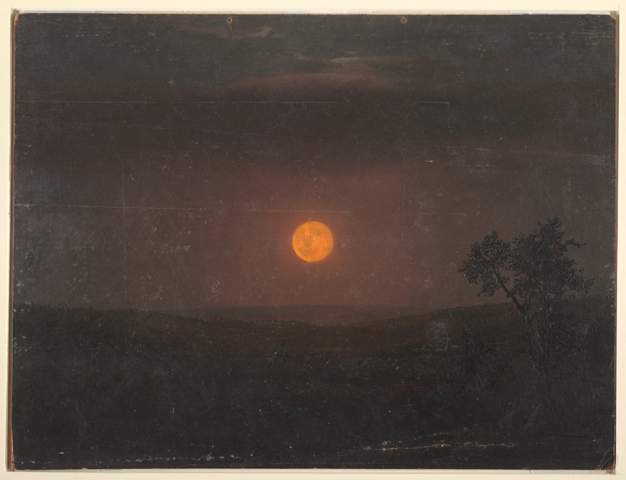 Maanlicht door Frederic Edwin Church