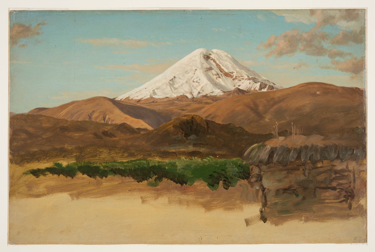 Mount Chimborazo door Frederic Edwin Church