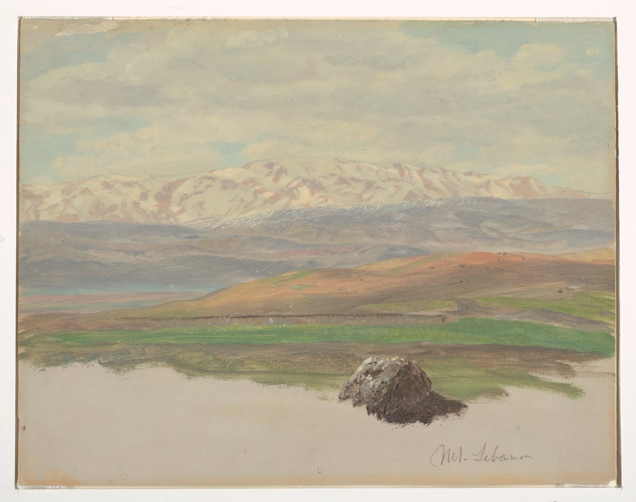 Mount Lebanon door Frederic Edwin Church
