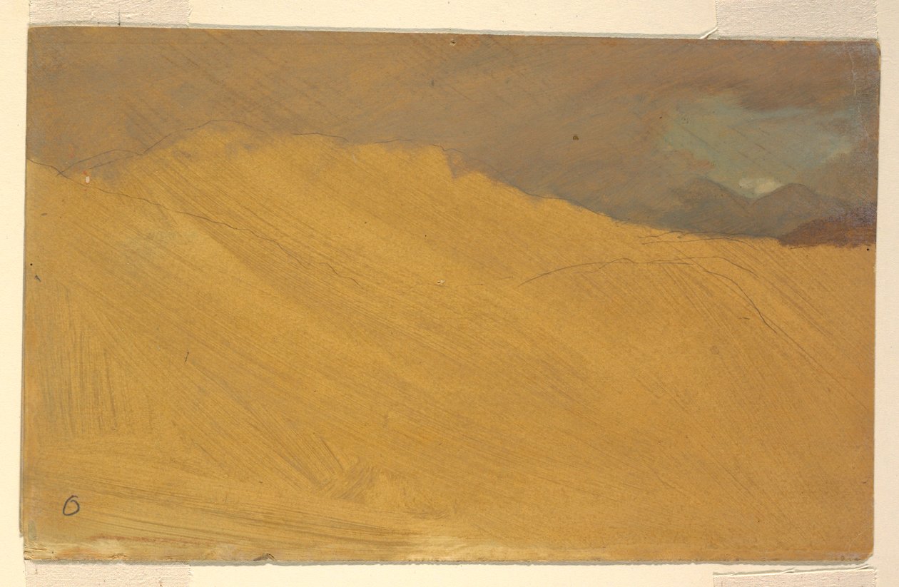 Berglandschap door Frederic Edwin Church