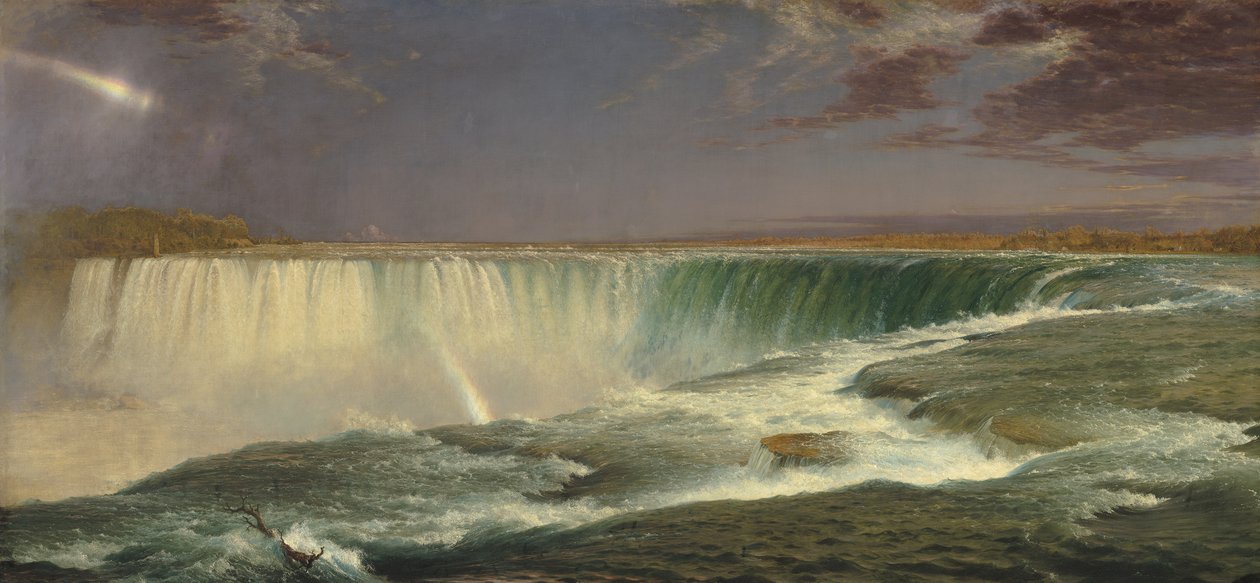 Niagara door Frederic Edwin Church