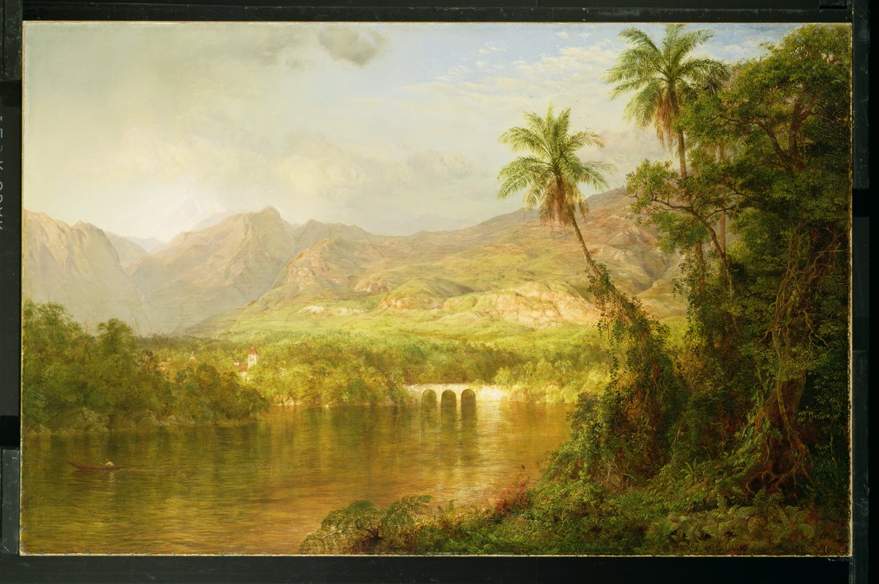 Zuid-Amerikaans landschap door Frederic Edwin Church