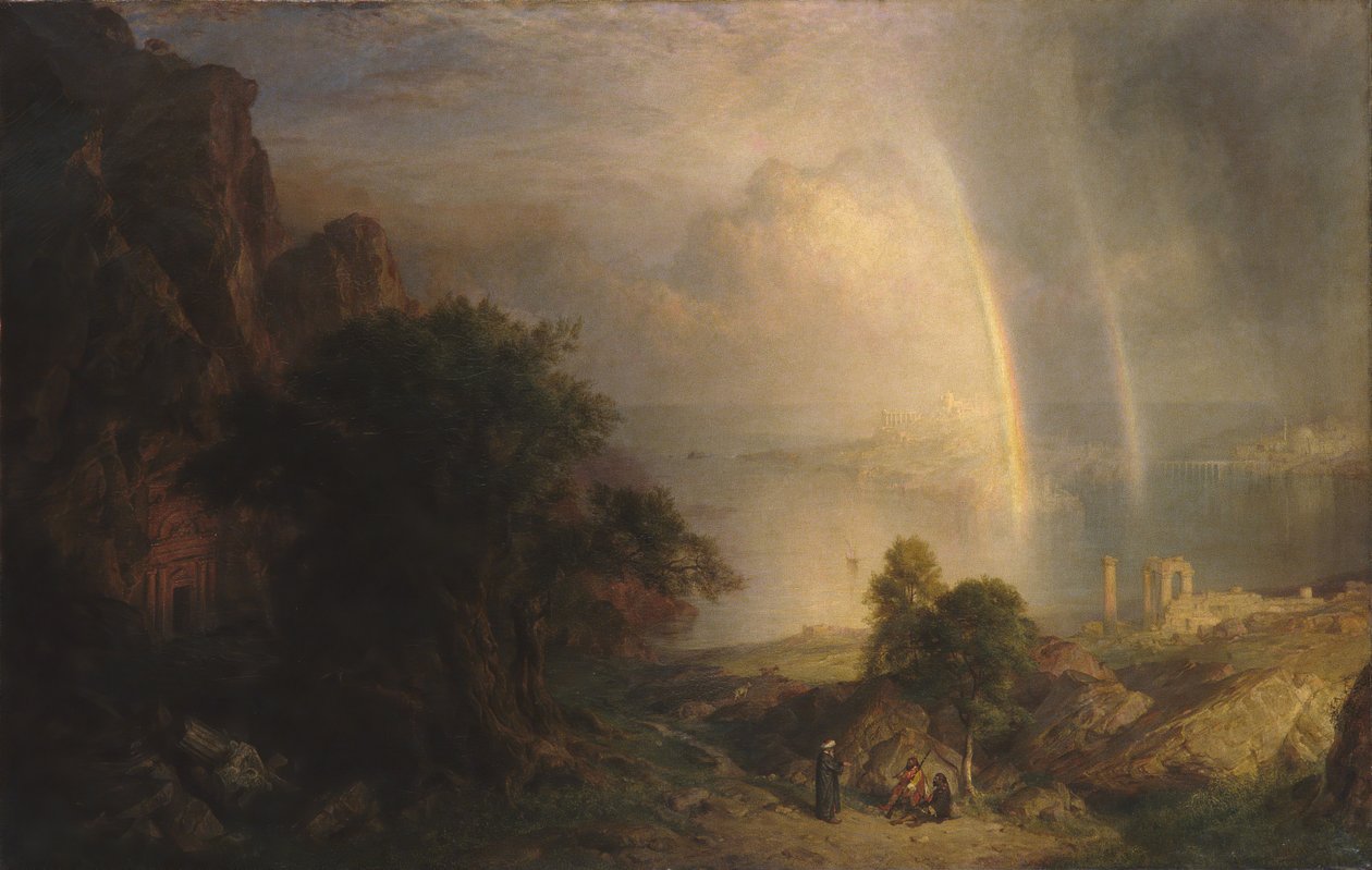 De Egeïsche Zee, ca. 1877 door Frederic Edwin Church