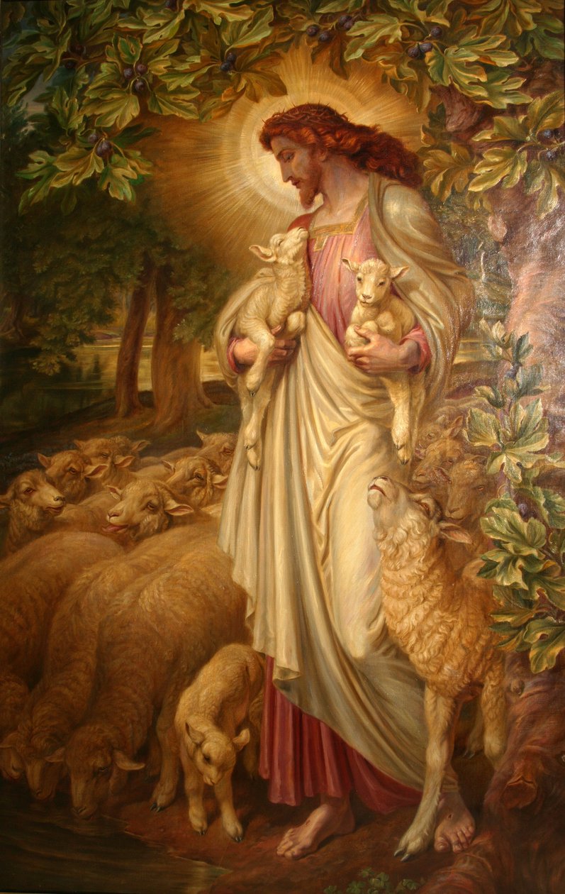 De Goede Herder door Frederic James Shields