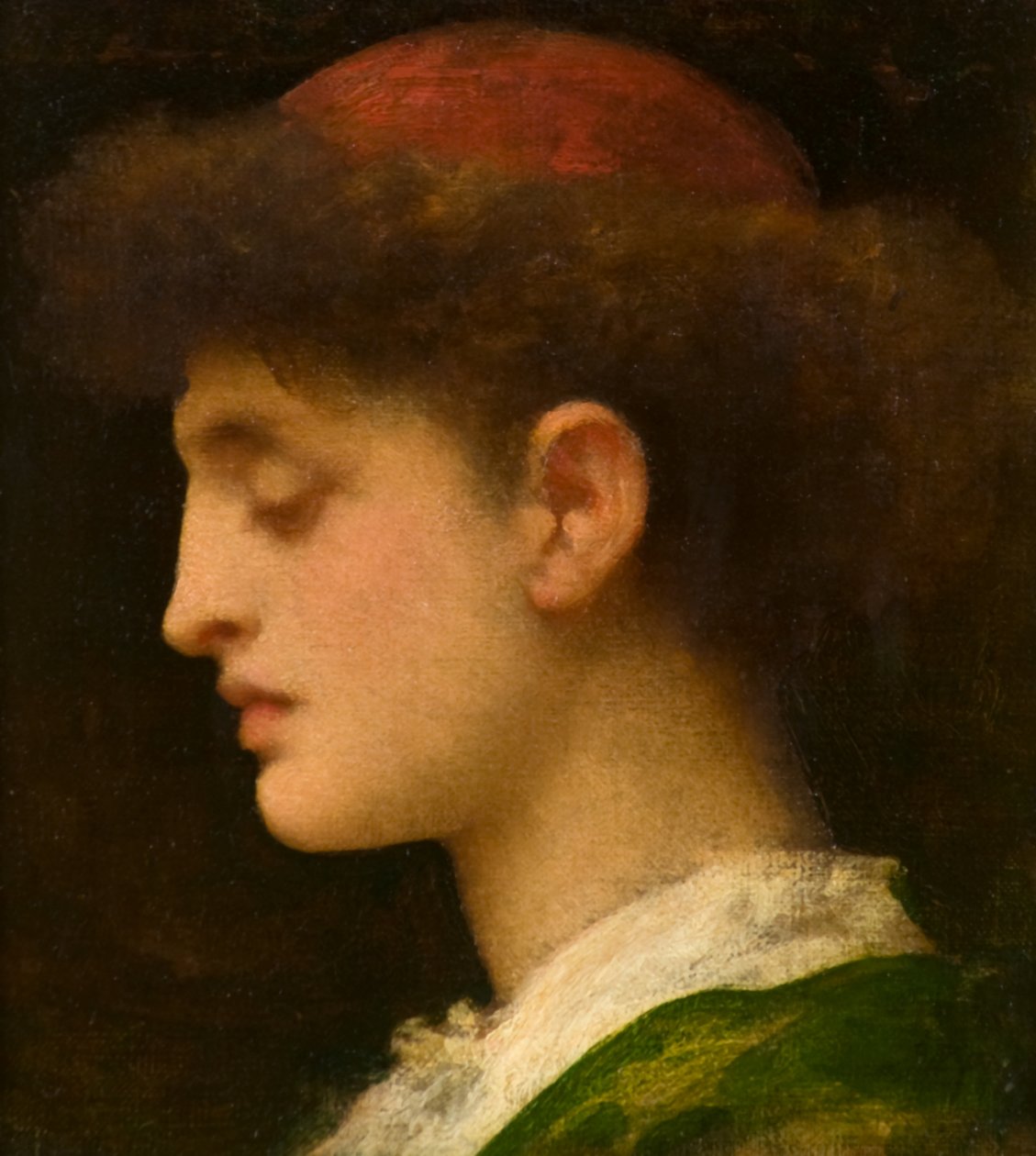Een Florentijnse Student door Frederic Leighton