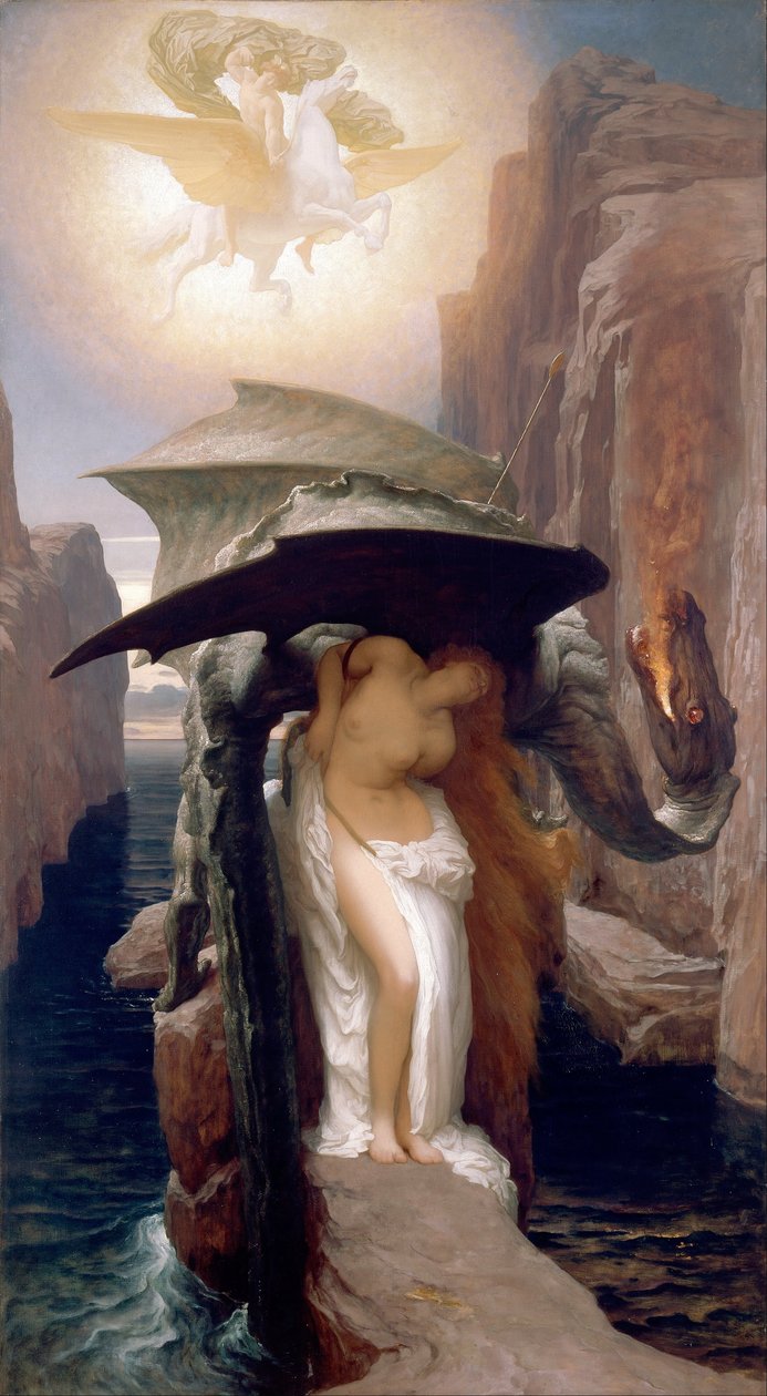 Perseus en Andromeda door Frederic Leighton