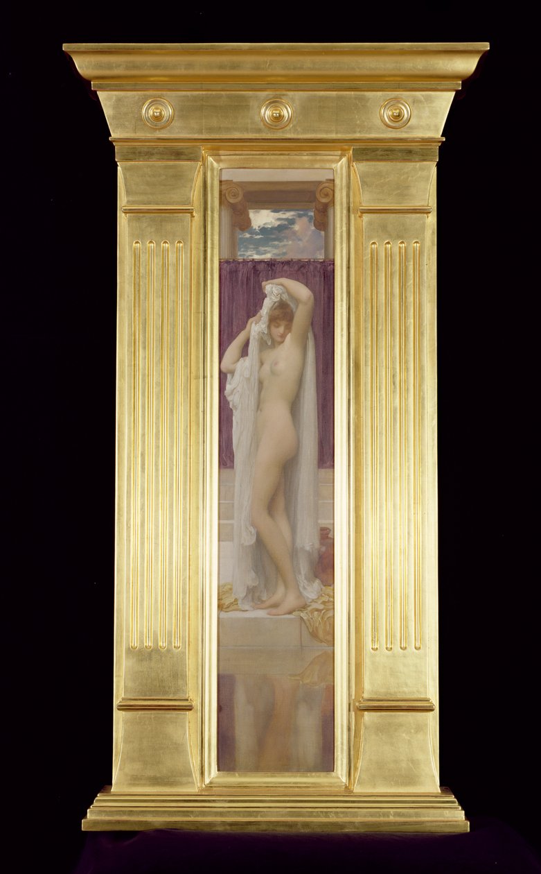 Het bad van Psyche door Frederic Leighton