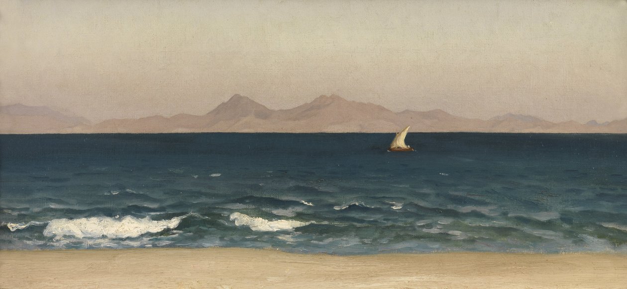 De kust van Klein-Azië, ca. 1867 door Frederic Leighton