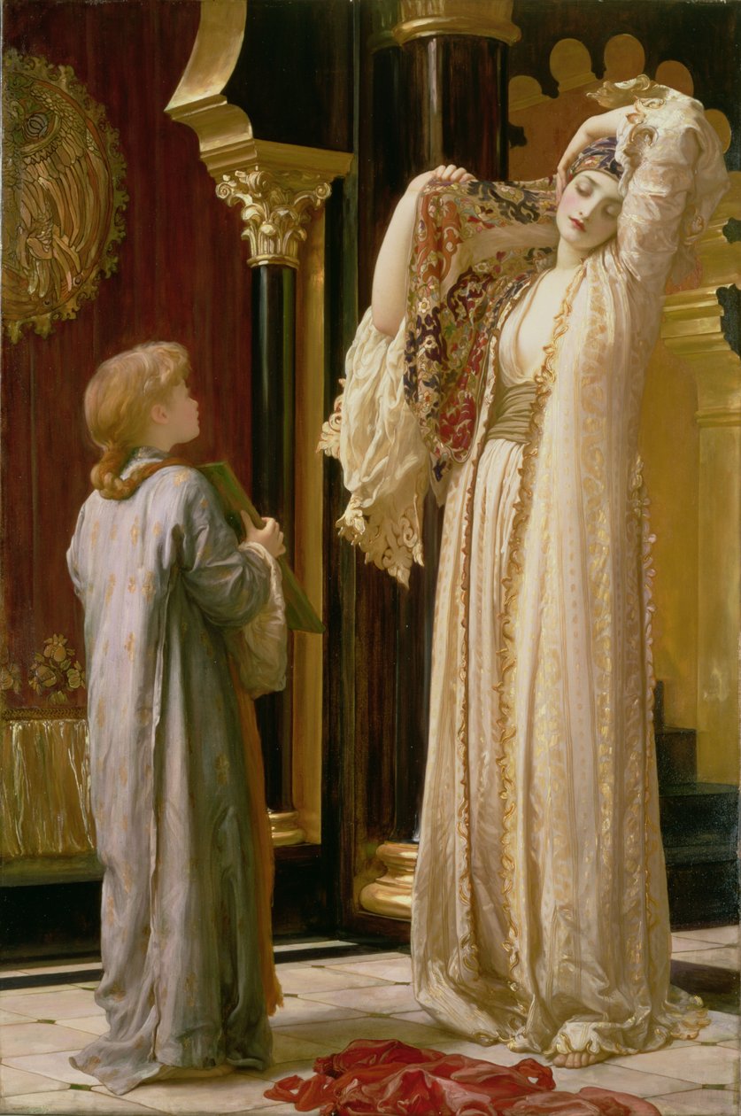 Het Licht van de Harem, ca. 1880 door Frederic Leighton