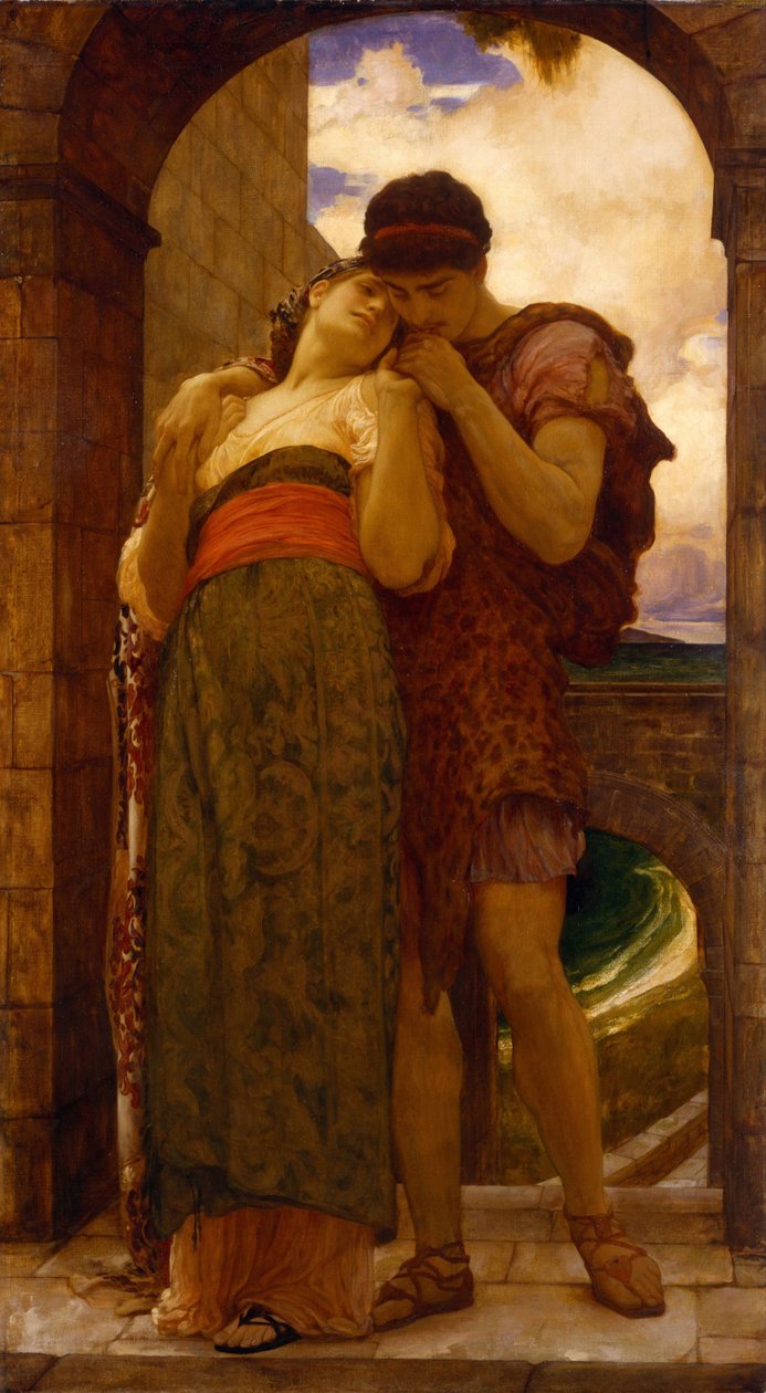 Getrouwd, 1882 door Frederic Leighton