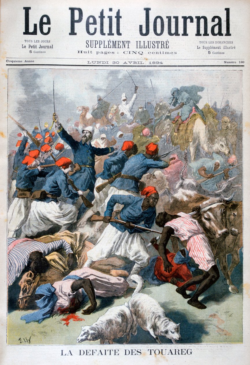 De nederlaag van de Toearegs door Frederic Lix