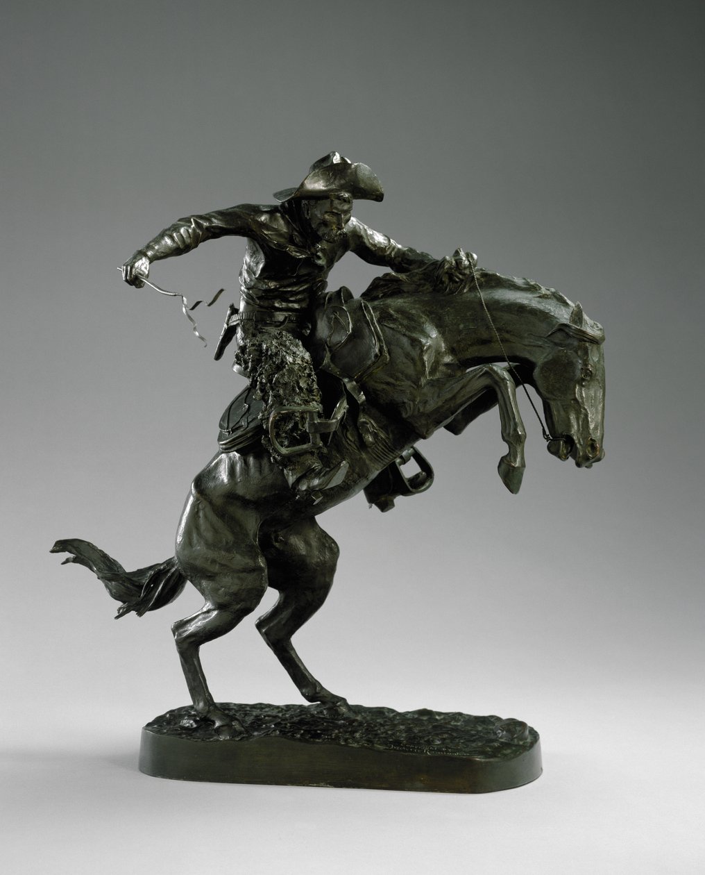 Bronco Buster door Frederic Remington