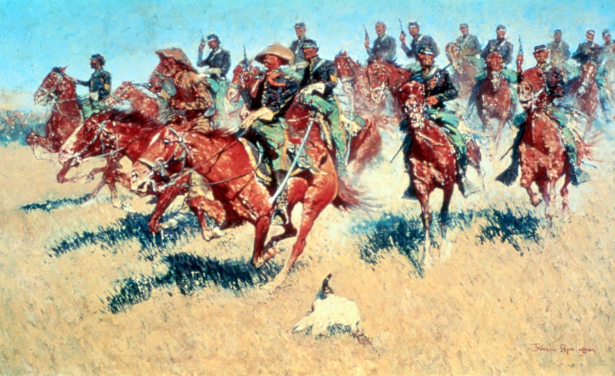 Op de zuidelijke vlaktes door Frederic Remington