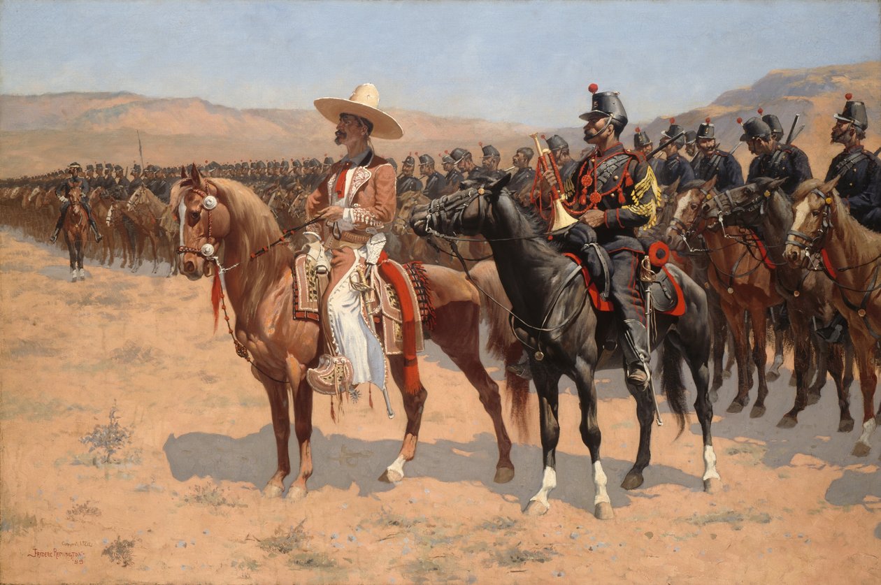 De Mexicaanse majoor door Frederic Remington