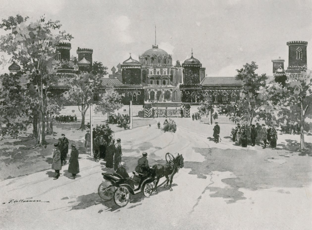 Petrovsky-paleis door Frederic de Haenen