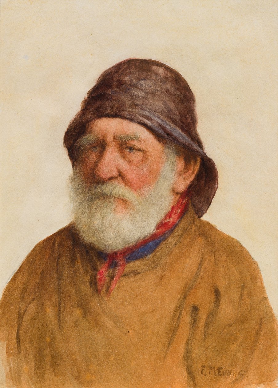 Oude Visser door Frederick James McNamara Evans