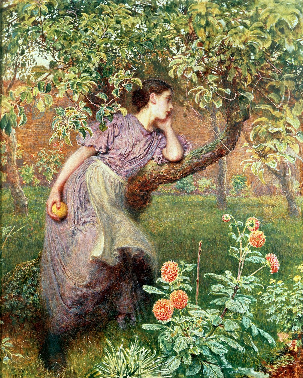 Herfst, 1865 door Frederick Walker
