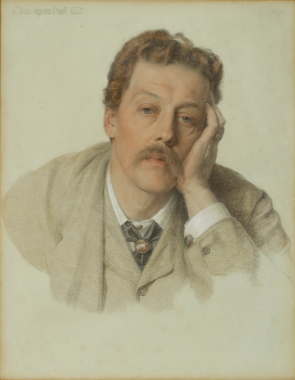 Charles Augustus Howell door Frederick Augustus Sandys