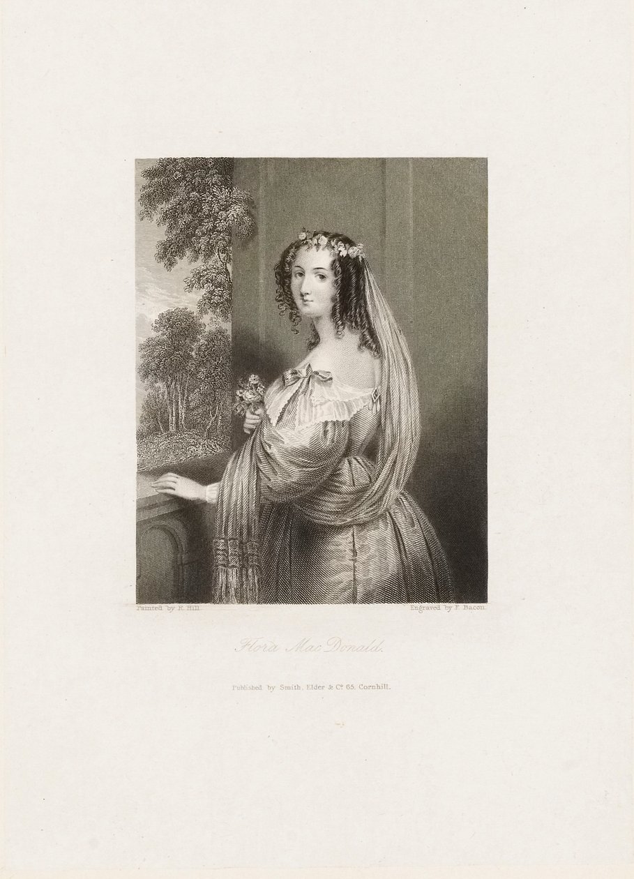 Flora MacDonald, ca. 1850 door Frederick Bacon