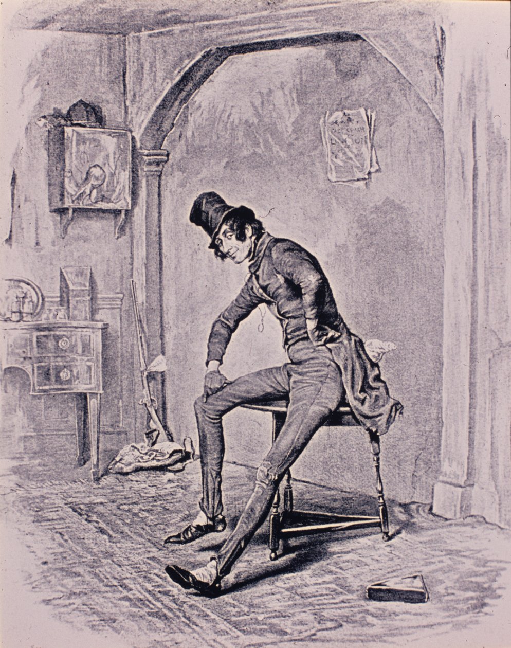 Alfred Jingle, 1880 door Frederick Barnard