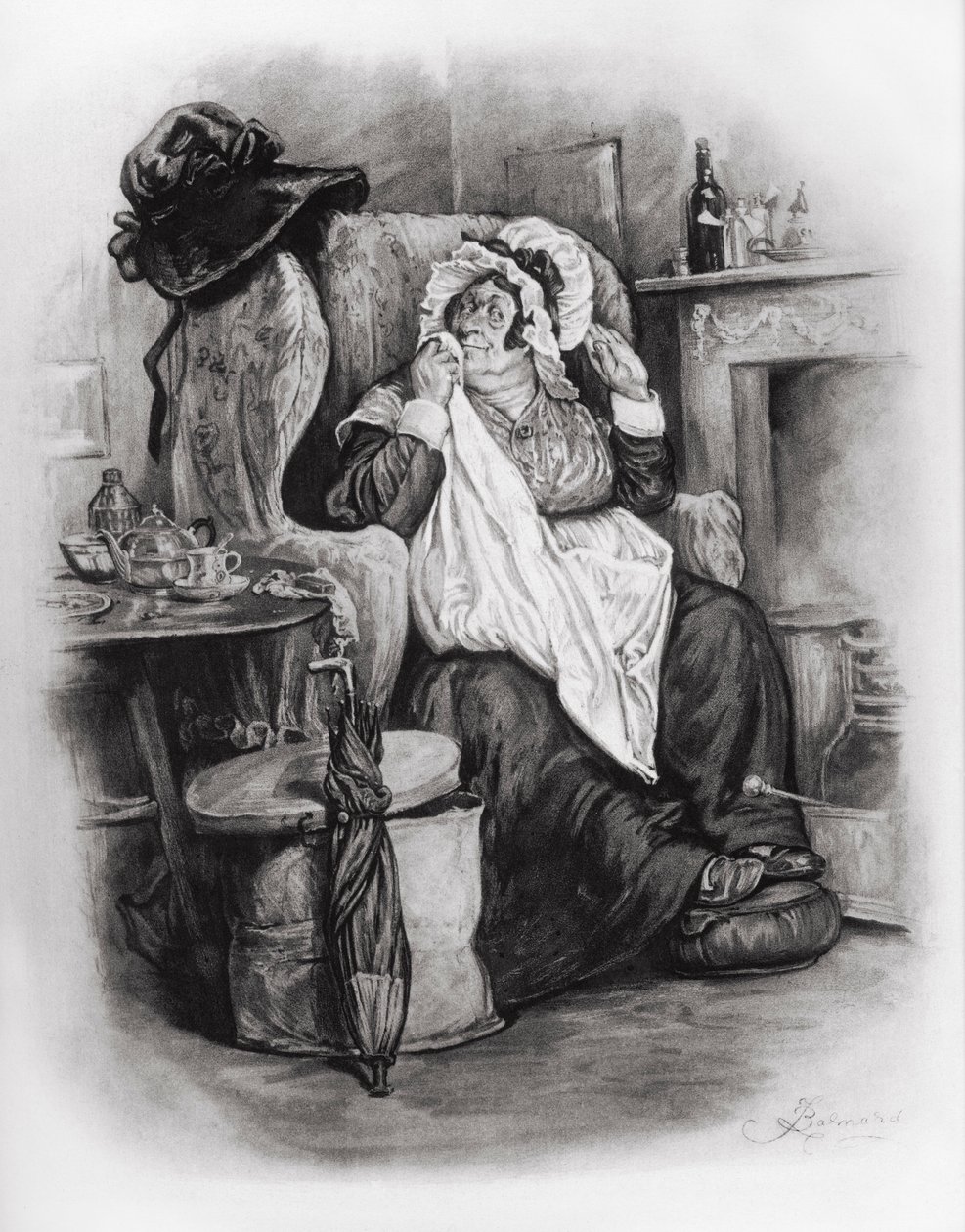 Martin Chuzzlewit door Frederick Barnard