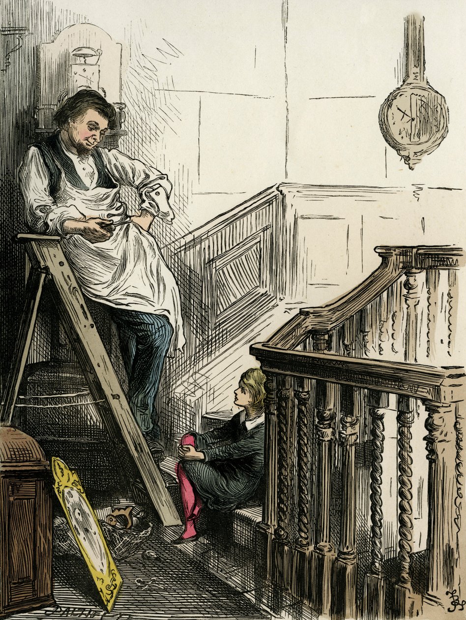 Dombey en Zoon door Charles Dickens door Frederick Barnard