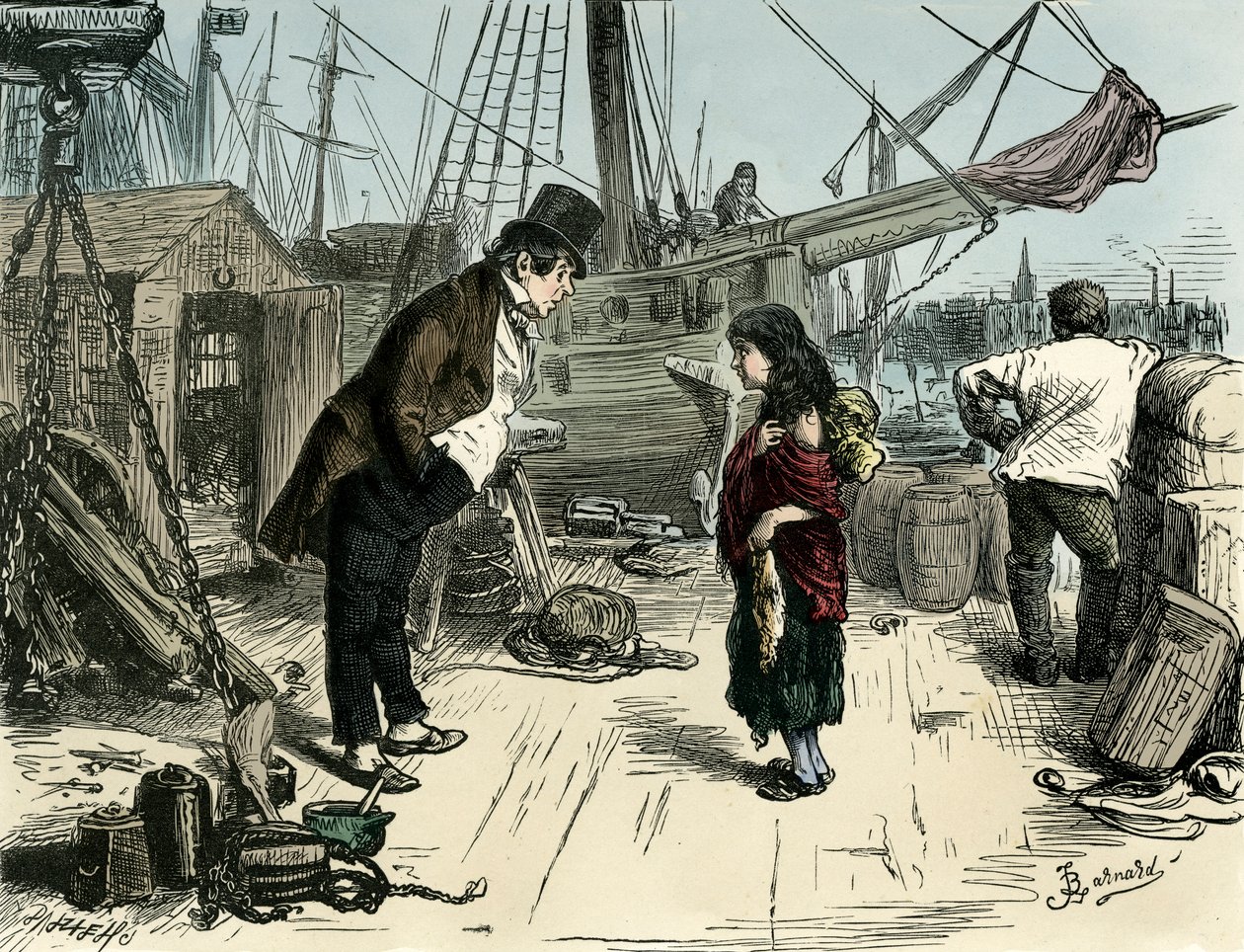 Dombey en Zoon door Charles Dickens door Frederick Barnard