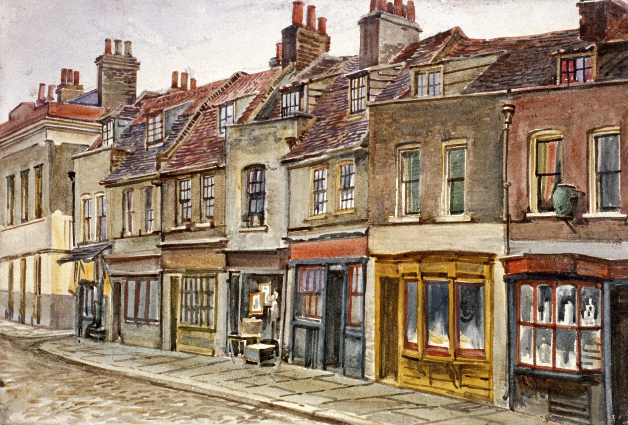 Cable Street, Stepney, Londen door Frederick Calvert