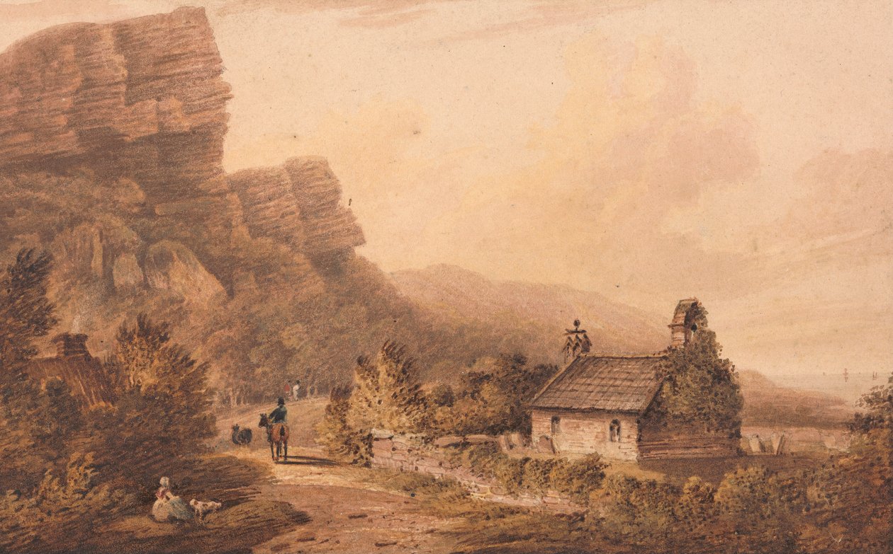 Undercliff, Isle of Wight door Frederick Calvert