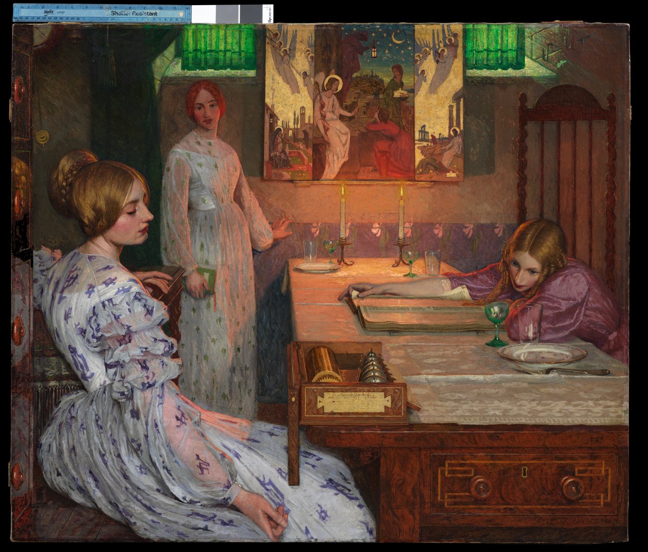 Het einde van de dag door Frederick Cayley Robinson