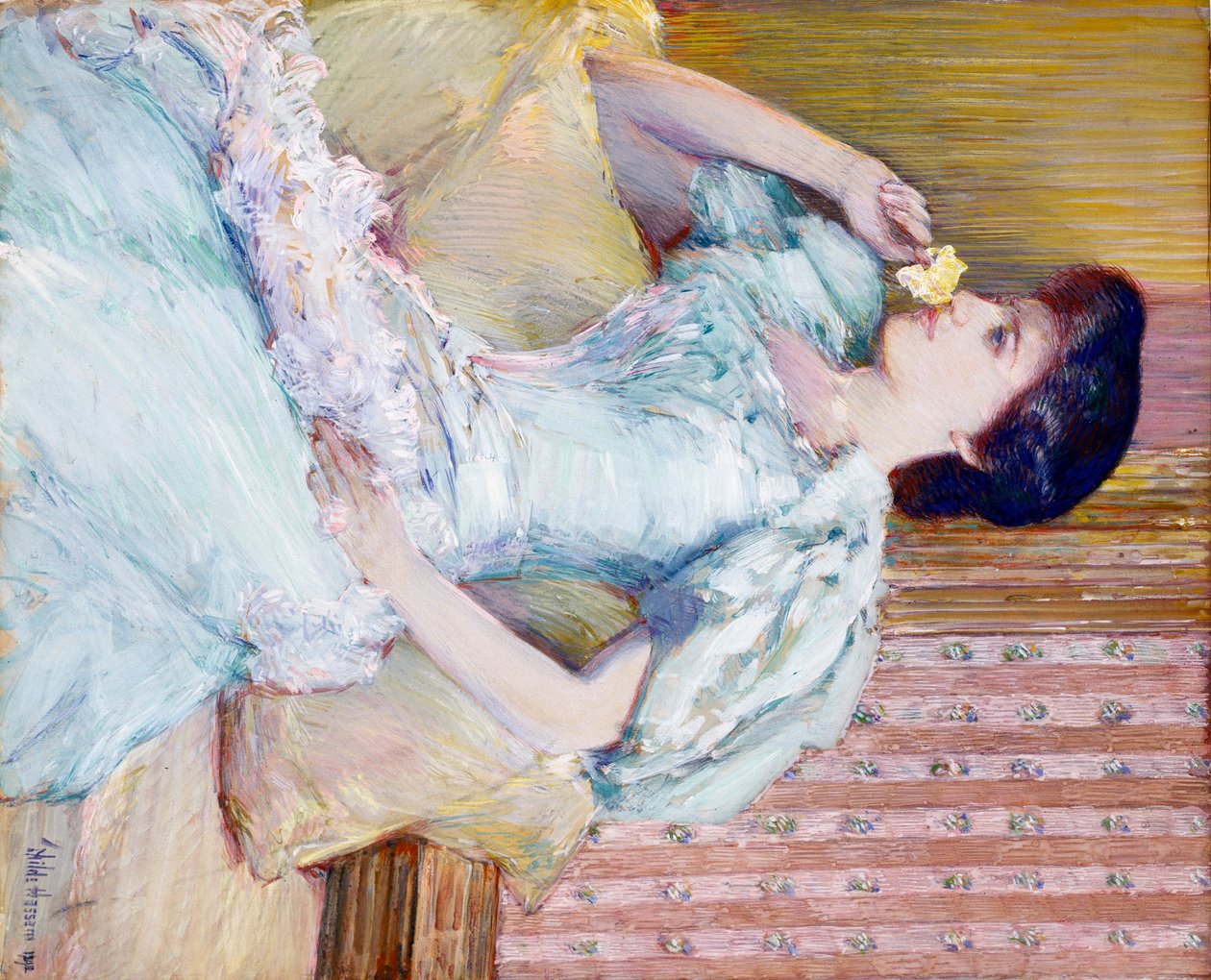 Lillie Lillie Langtry door Frederick Childe Hassam