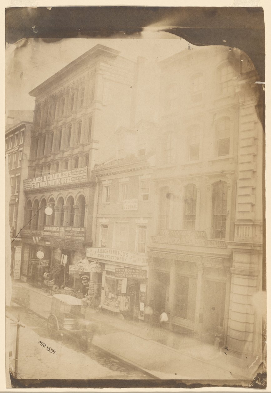 [The Poulson Mansion]. door Frederick DeBourg Richards