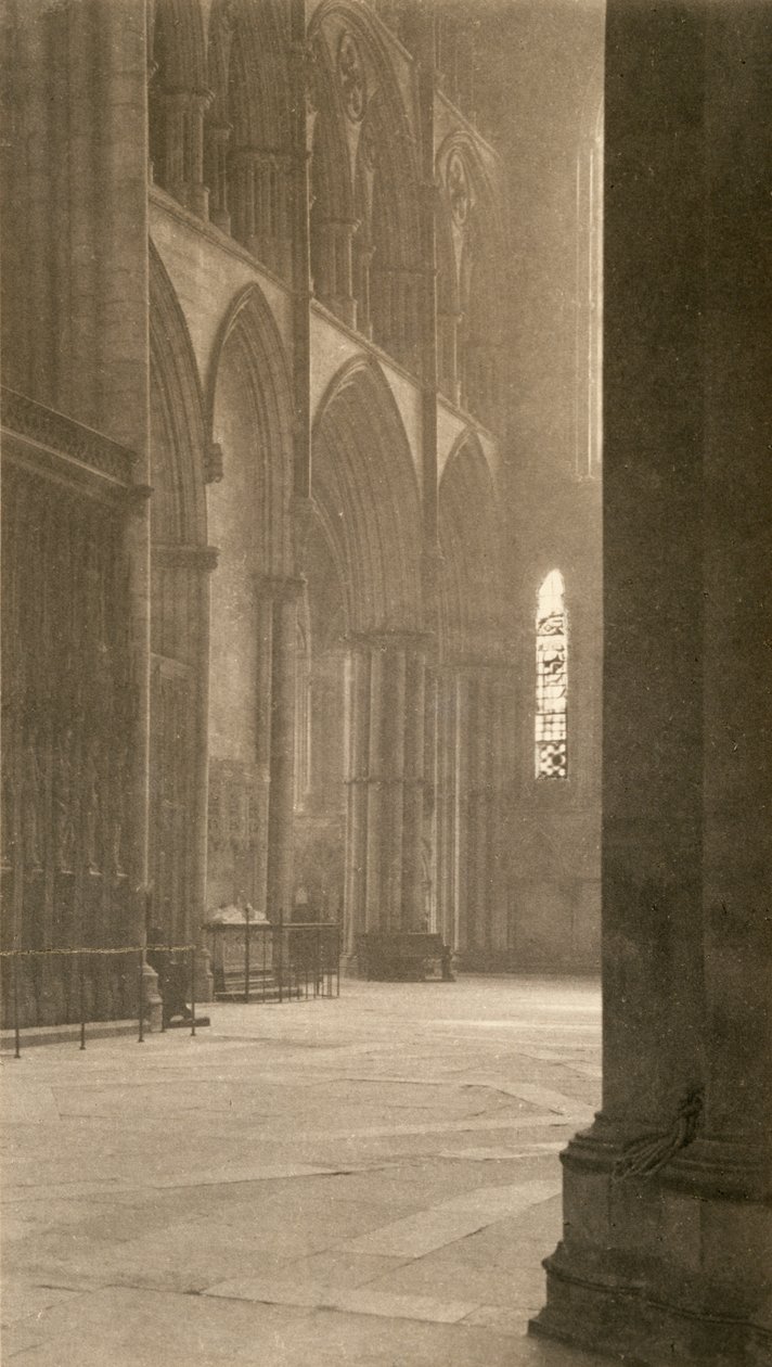 Augers Prefectuur-Scherm van bogen 11e-12e eeuw door Frederick Henry Evans