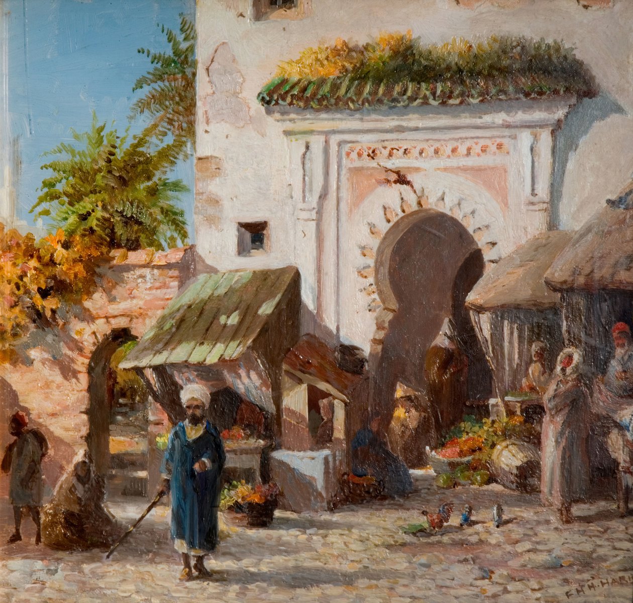In Tanger door Frederick Henry Howard Harris