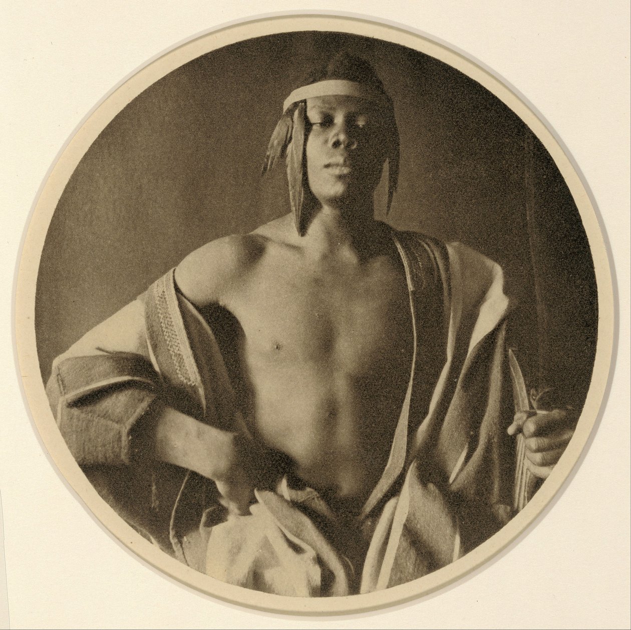 Een Ethiopische Hoofdman door Frederick Holland Day