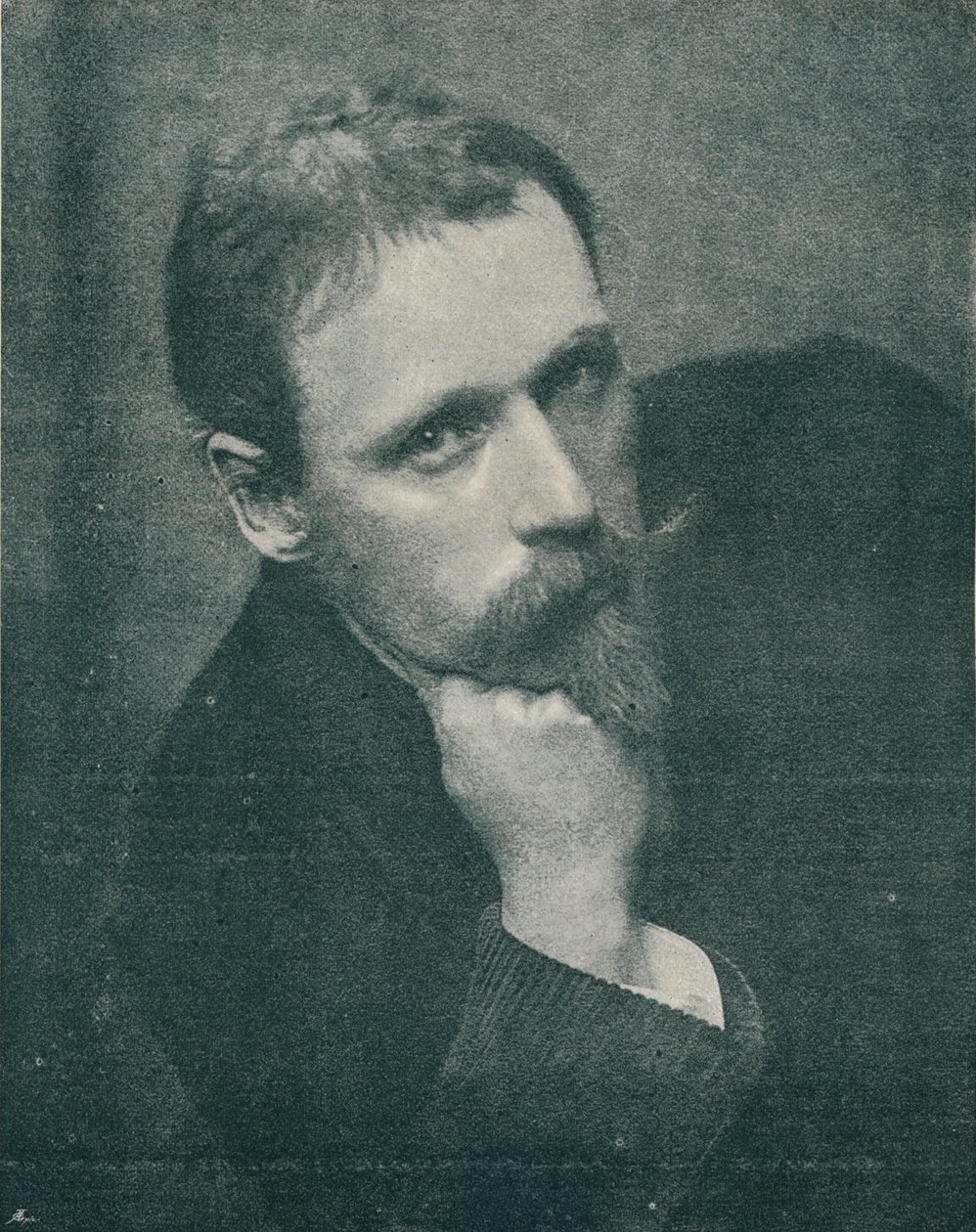 Mr. Walter Crane door Frederick Hollyer