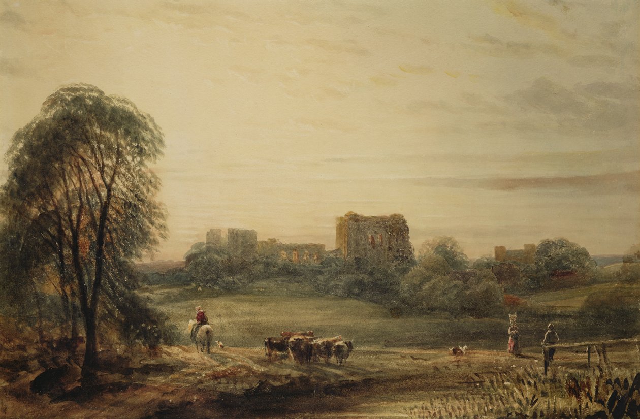 Glastonbury Abbey door Frederick Nash