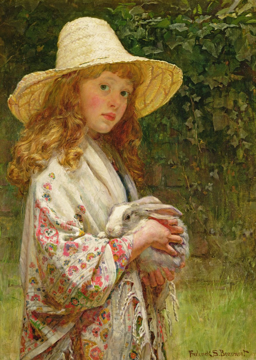 Kleine verlegenheid door Frederick Samuel Beaumont