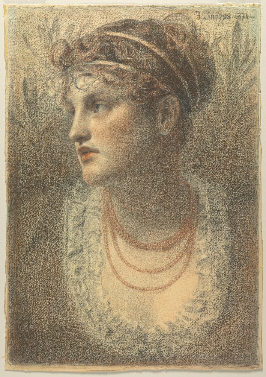 De Koraalketting, 1871 door Frederick Sandys