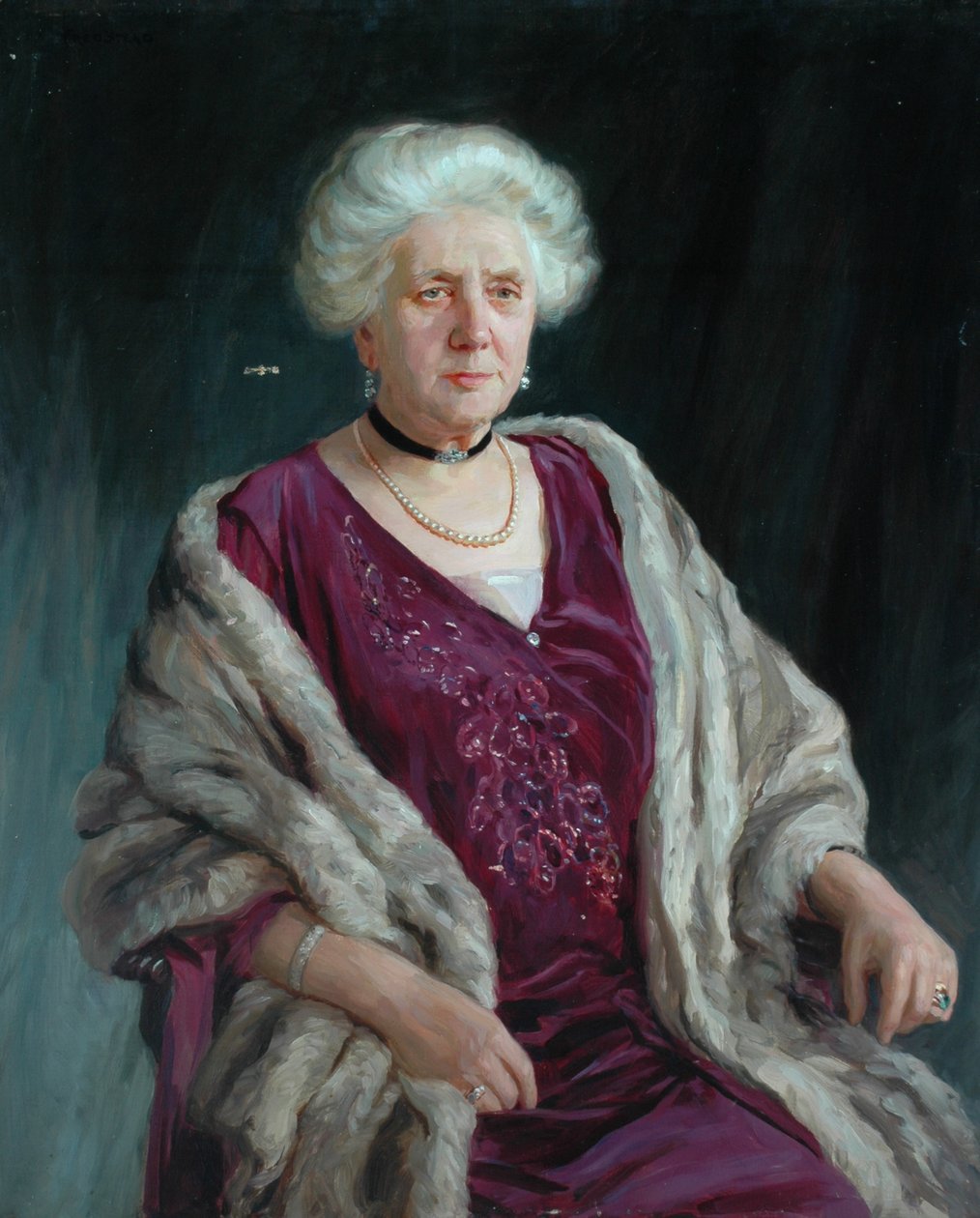 Lady Hill, 1926 door Frederick Stead