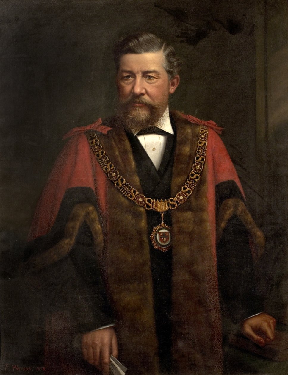Wethouder W.G. Ward, 1878 door Frederick Warsop