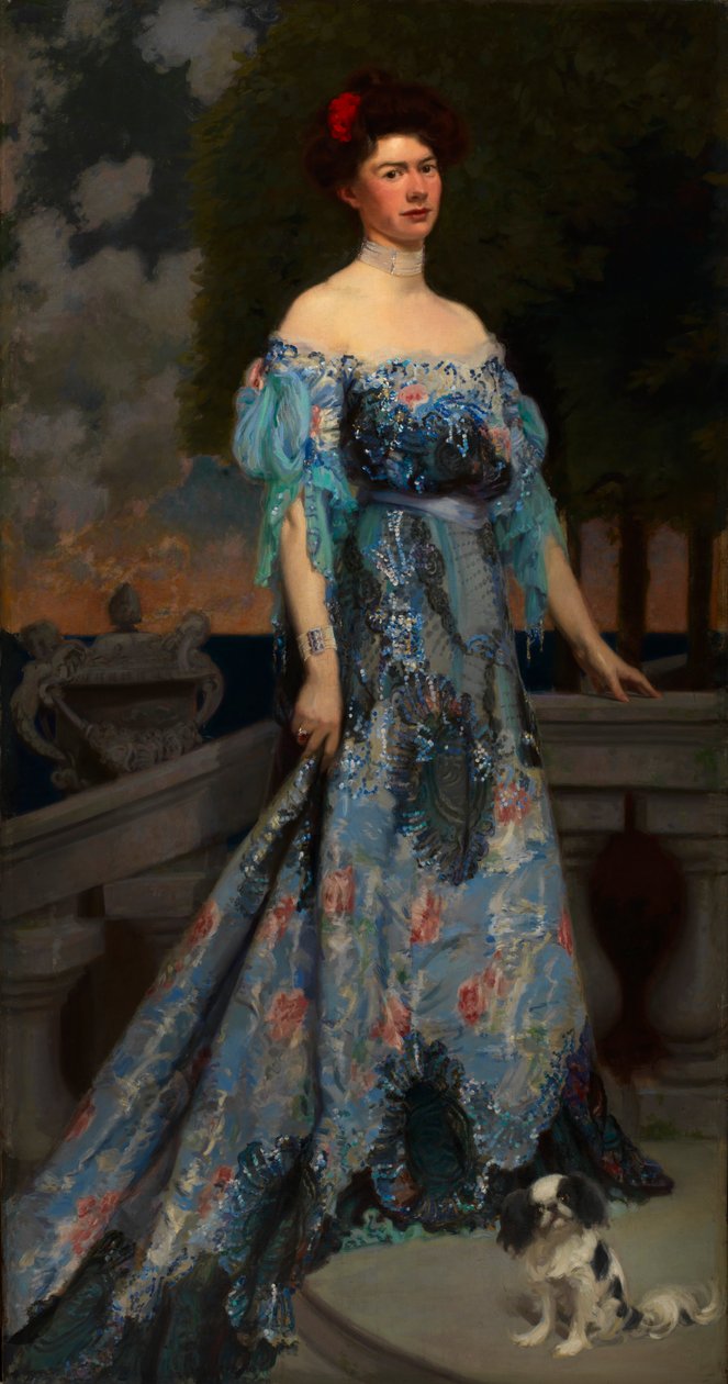 Miss Anne Mills Archbold, 1902-1903 door Frederick William MacMonnies